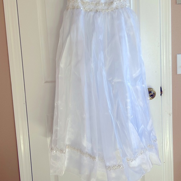 2 pieces First communion dress with Tiara - Picture 4 of 10